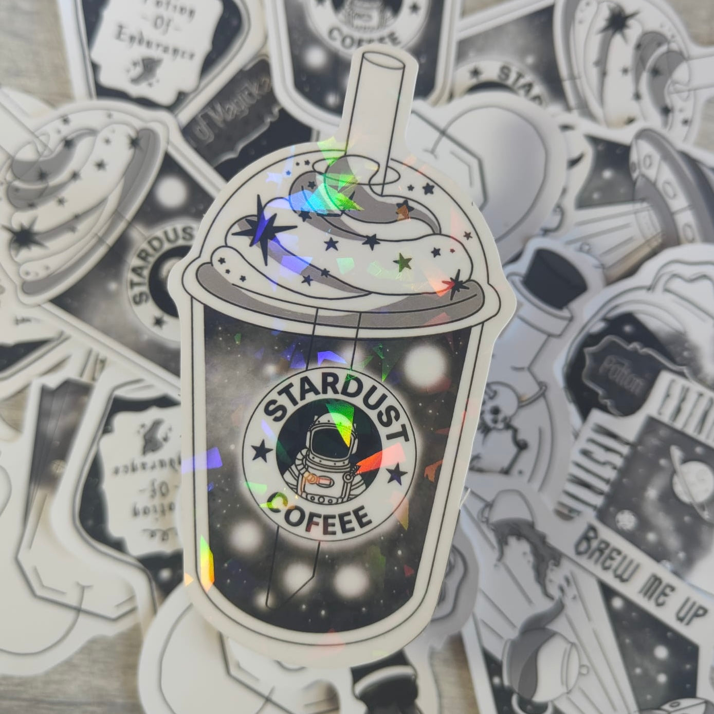 ‘Stardust Coffee’ Sticker