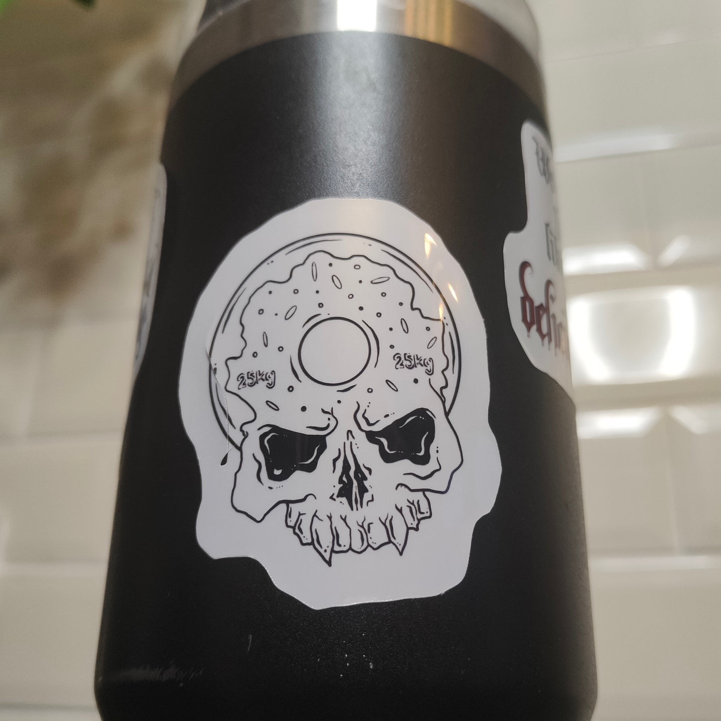 ‘Donut Skull’ Sticker