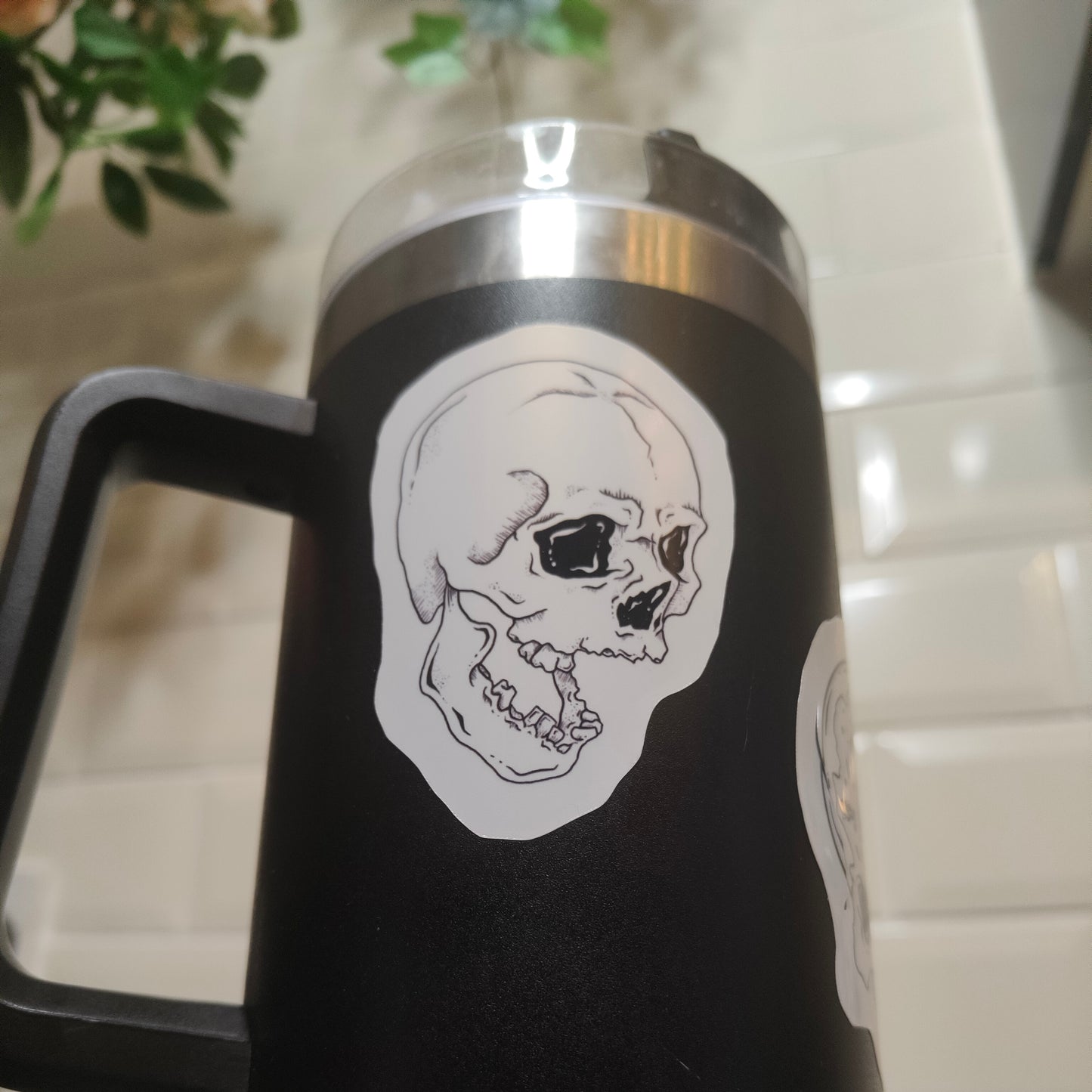 ‘Laughing Skull’ Sticker
