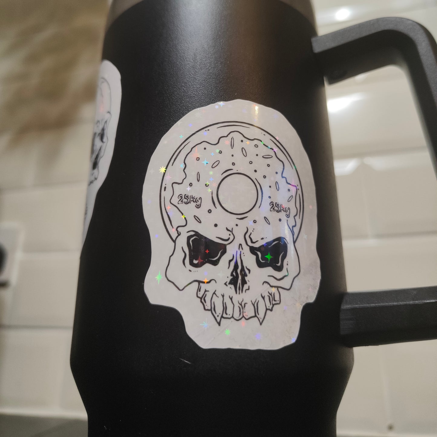 ‘Donut Skull’ Sticker