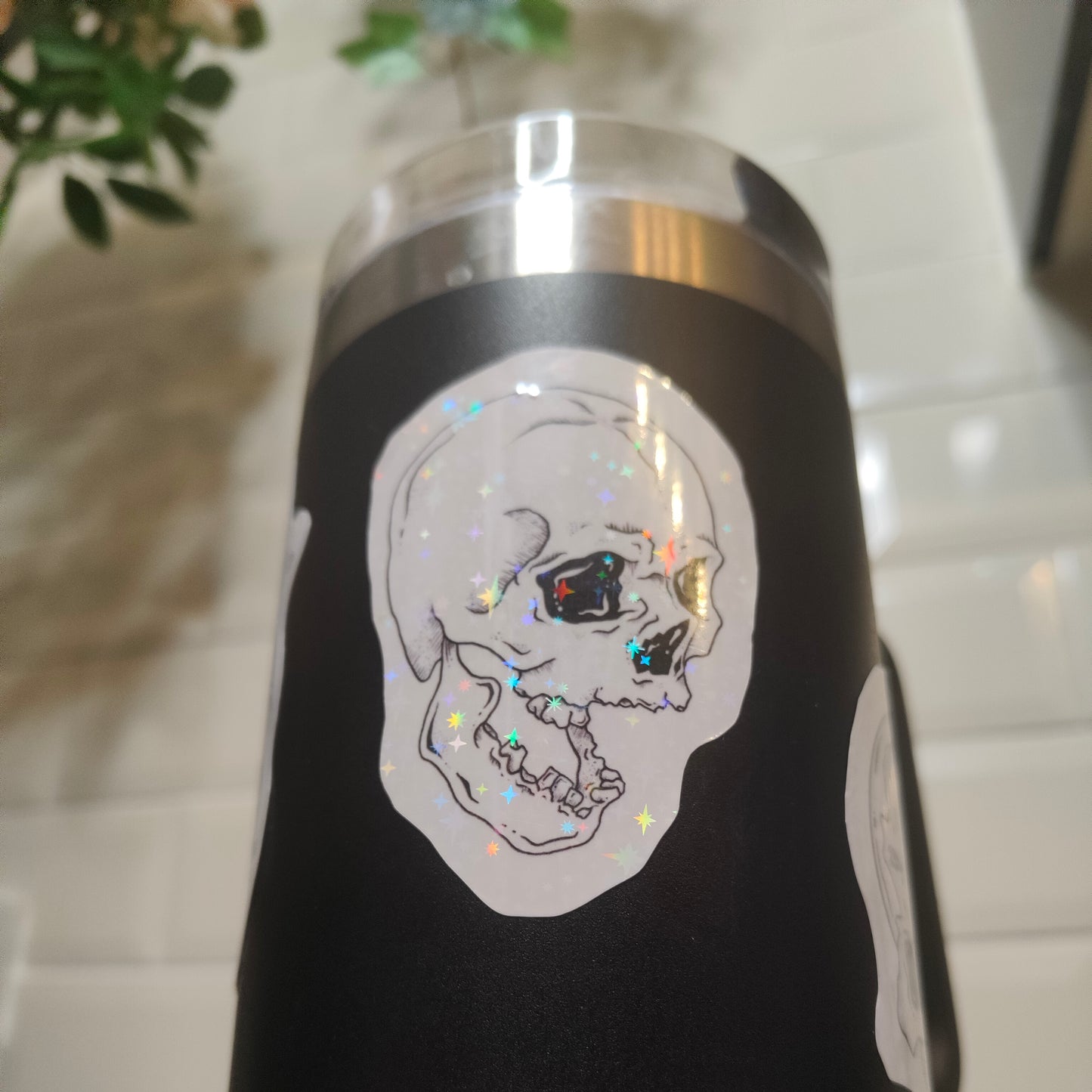‘Laughing Skull’ Sticker