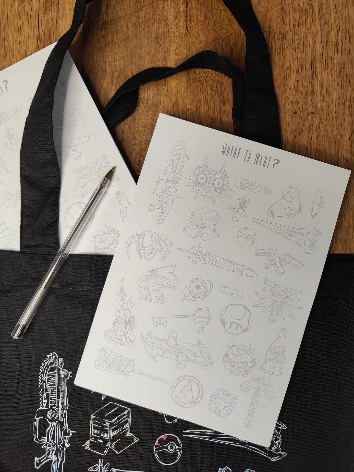 ‘Where Next’ A5 Notepad