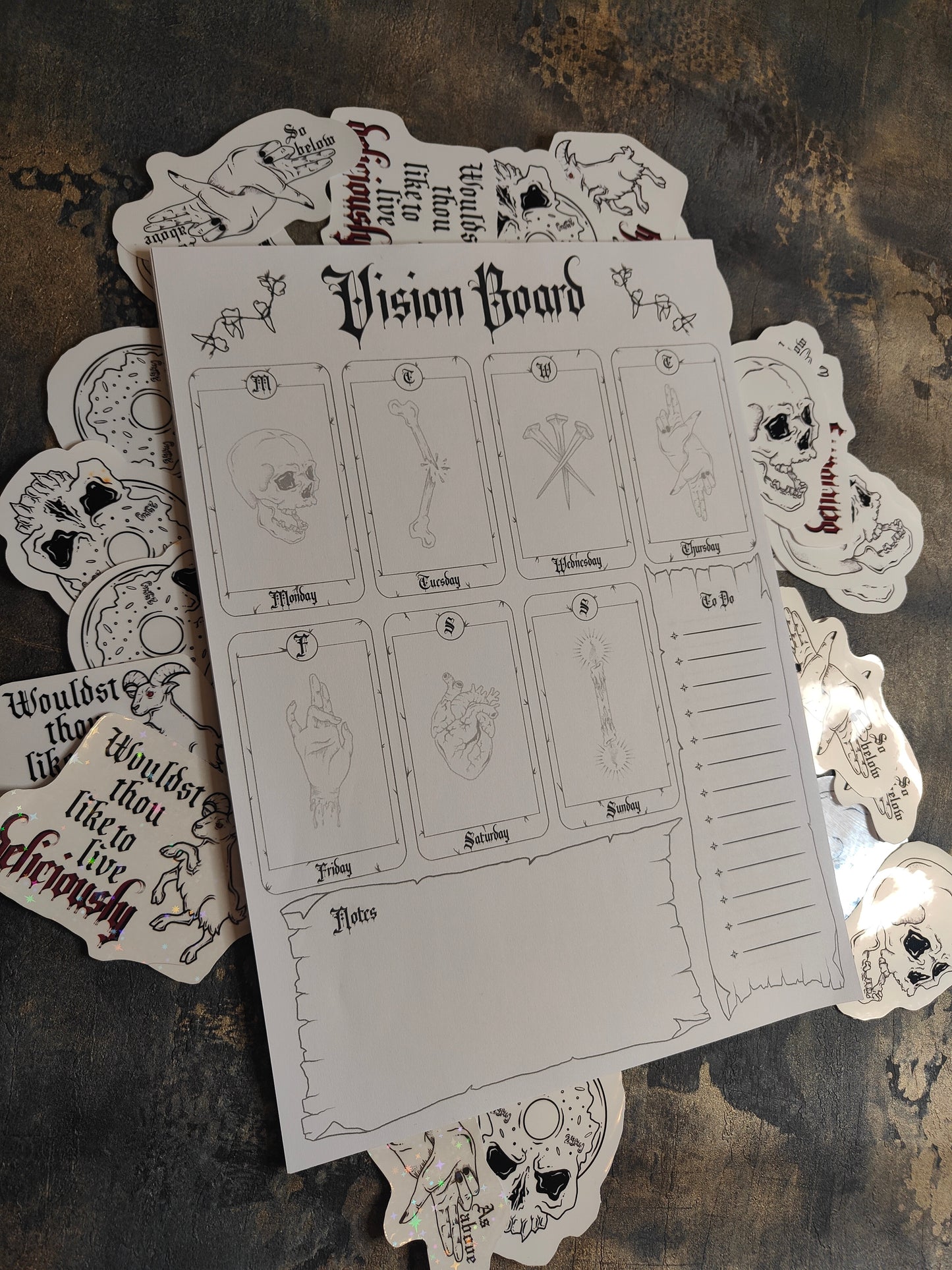 ‘Vision’ A4 Weekly Planner