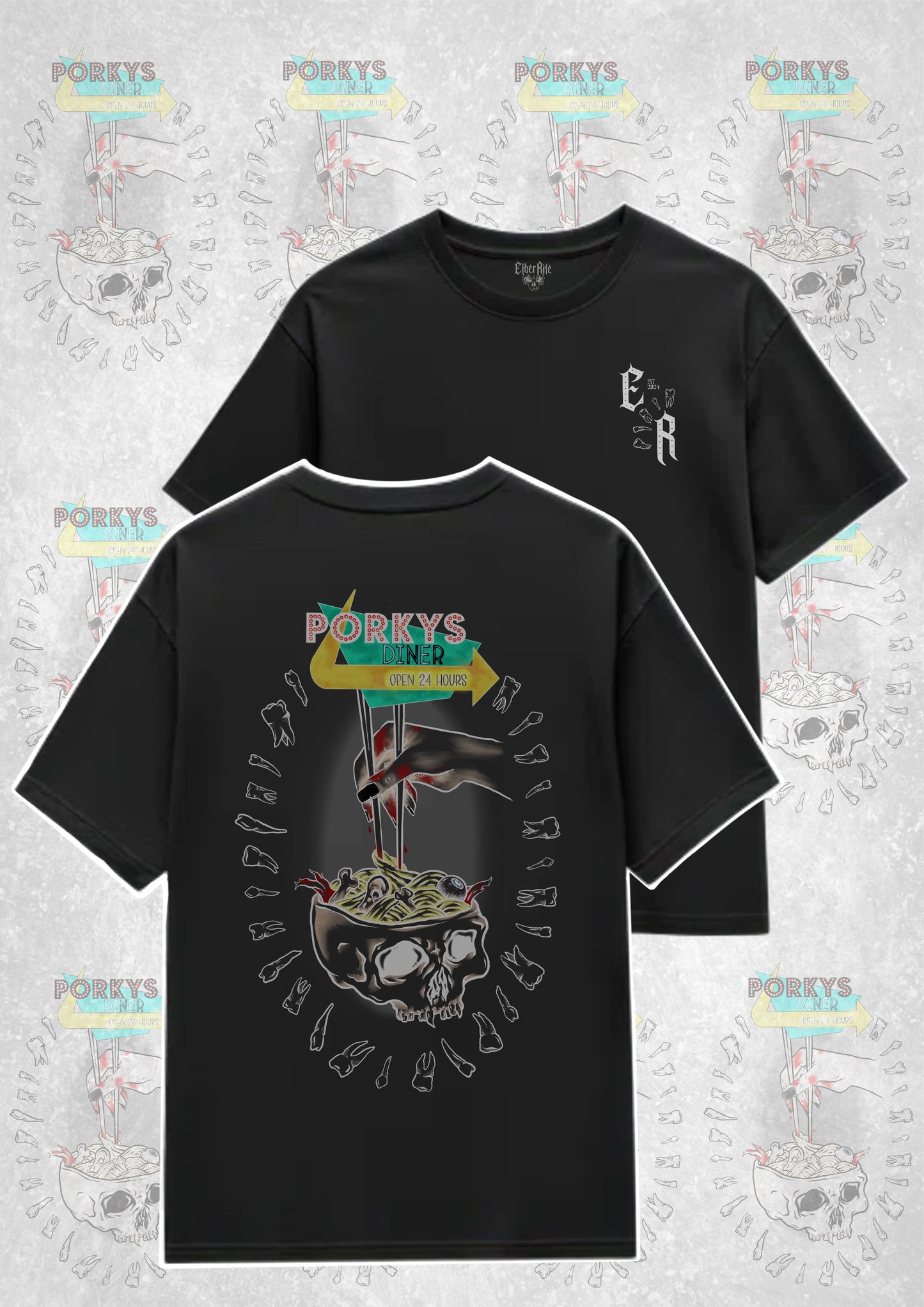 ‘Porky’s Diner’ T-shirt