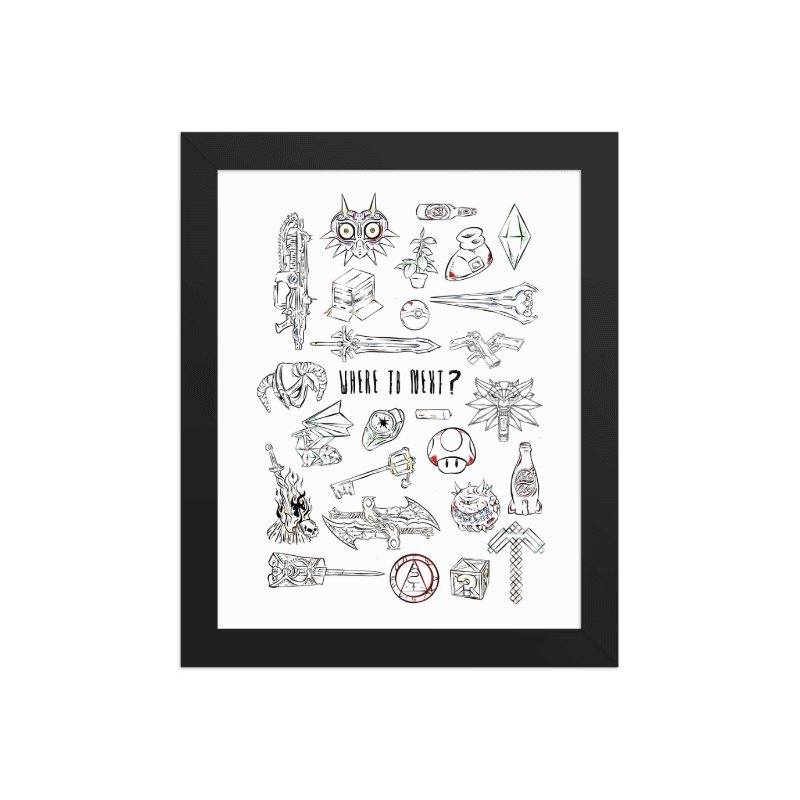 ‘Where to’ Print