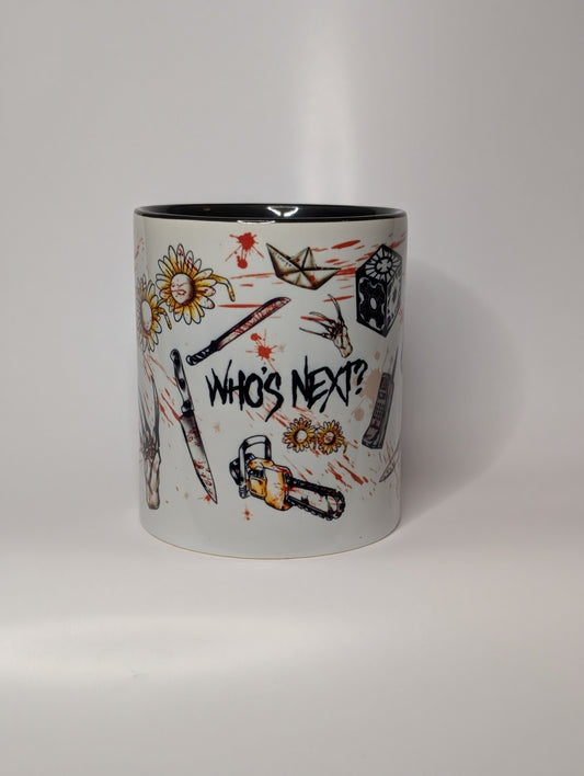 'Who's Next?' Mug