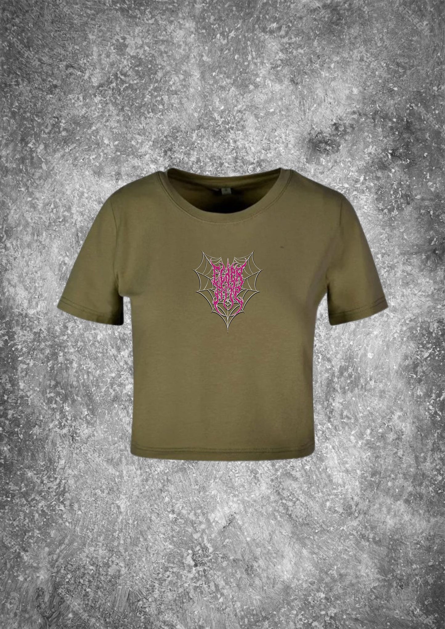 'Love Bites' Cropped Tee