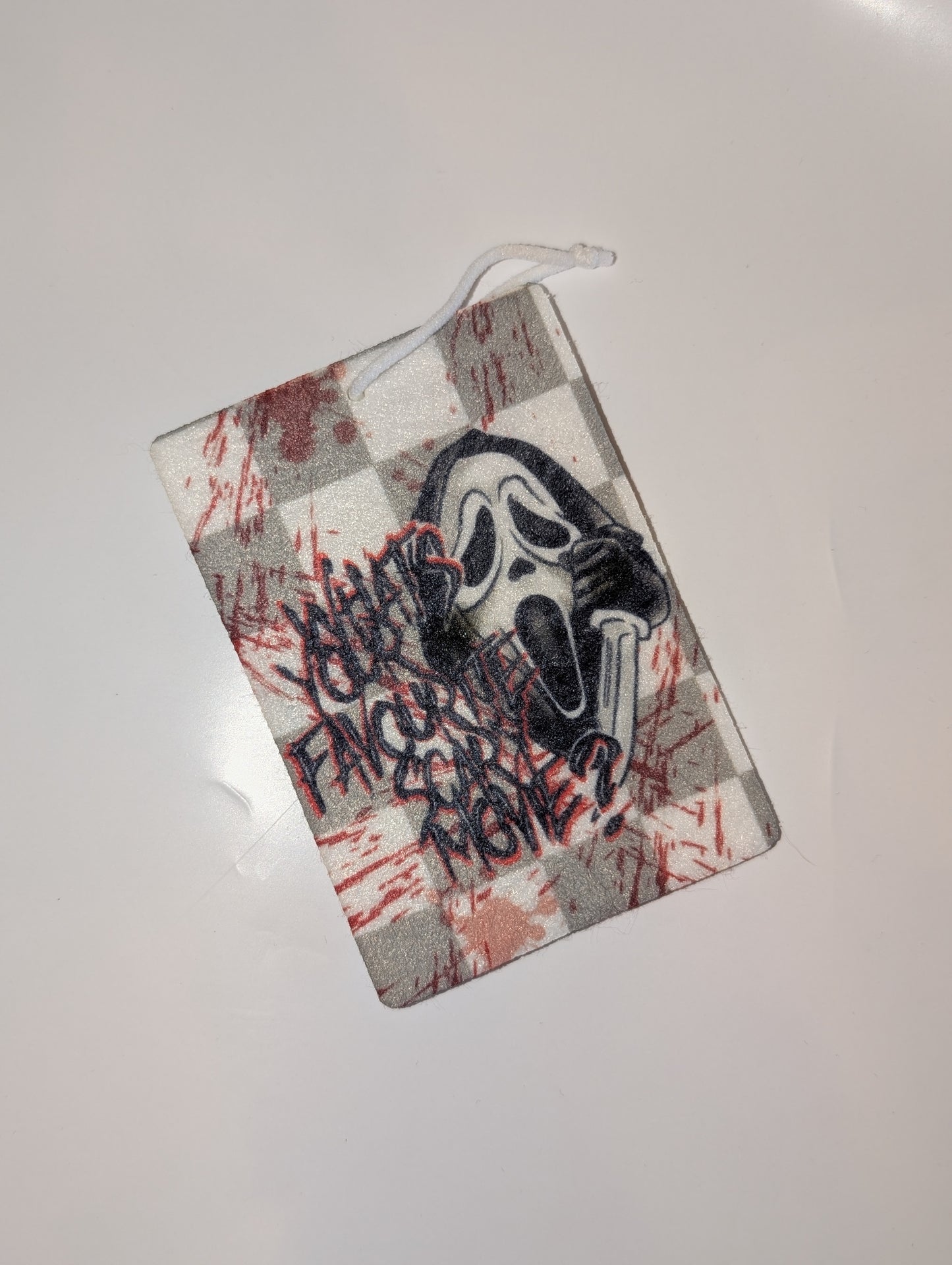 ‘What’s Your Favourite Scary Movie?’ Air Freshener
