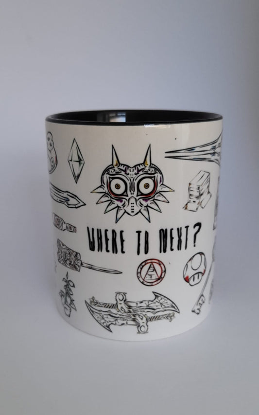 ‘Where Next’ Mug