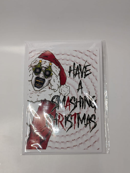 'Smashing Christmas’ Greetings Card