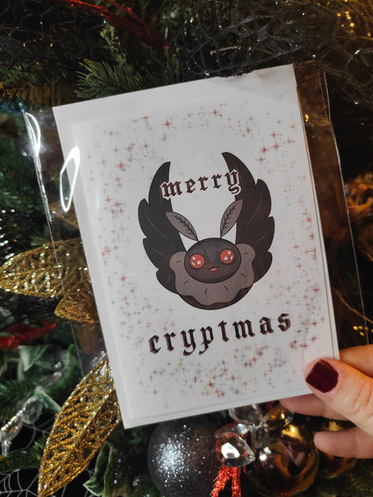 ‘Merry Cryptmas’ - Greetings Card