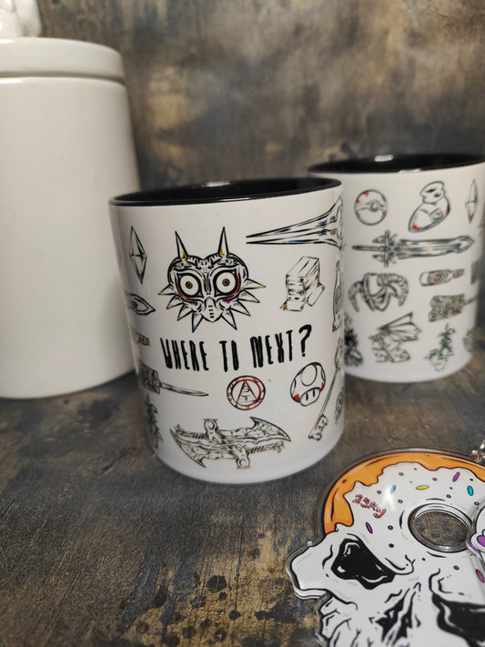 ‘Where Next’ Mug