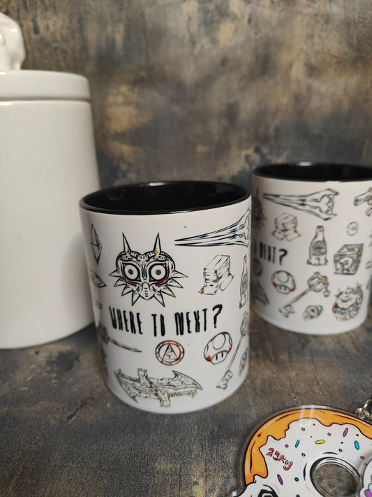 ‘Where Next’ Mug