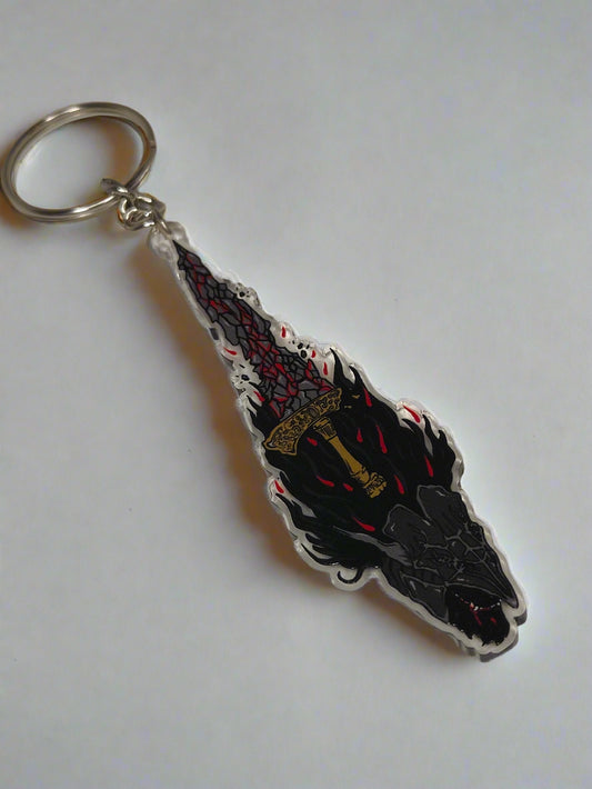 ‘Destined Death’ Keyring
