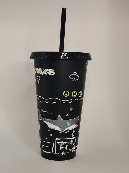 ‘Fin-al Level’ Tumbler
