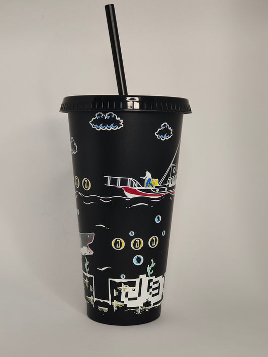 ‘Fin-al Level’ Tumbler