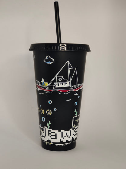 ‘Fin-al Level’ Tumbler