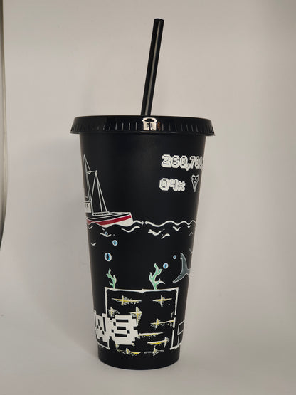 ‘Fin-al Level’ Tumbler