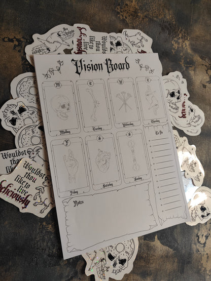 ‘Vision’ A4 Weekly Planner