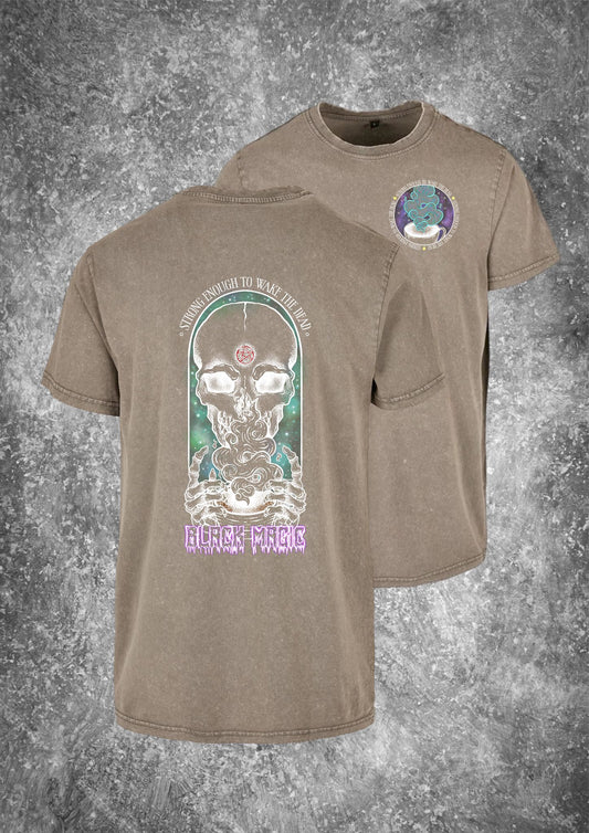 'Black Magic' Acid Wash T-shirt